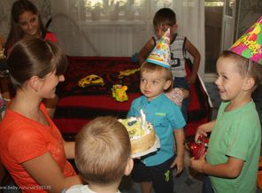 день рождения братика Тимура