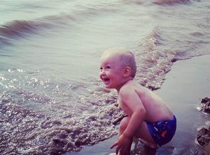 Первая поездка на Красноярское море. Егорка счастлив =)))