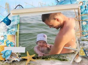 первое море для сыночка!!!