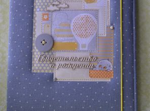 папка свидетельство о рождении