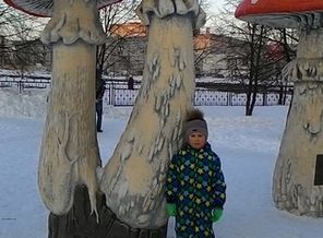 Женя в парке