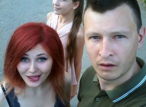 муж, я и племяшка