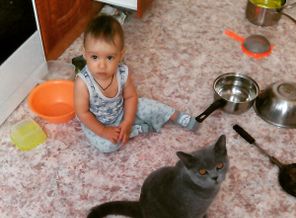 Любимое занятие раскладывать кастрюли!