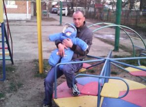 сынуля с папой