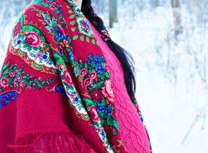 Русская беременная красавица