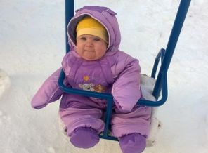 Первые качели)))