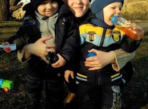 Ух, эти малявочки, как же я их люблю. Сынуля и крестничек.