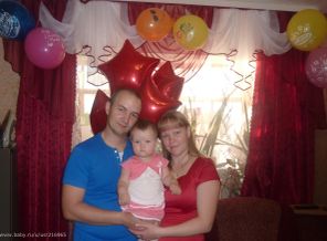 День рождения Арины! 1 годик!!!