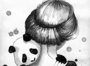 Pandamonium-Panda-and-Maiden-ink-drawings-by-June-Leeloo10__605.jpg