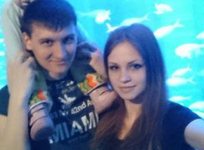 в океанариуме