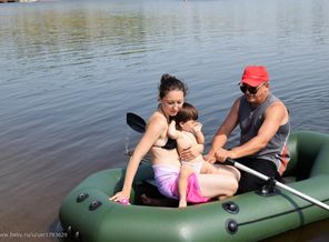 Прогулка на лодке по Каме