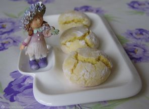 Лимонное печенье