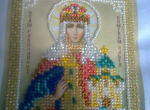 Икона Равноапостольной Княгини Ольги.