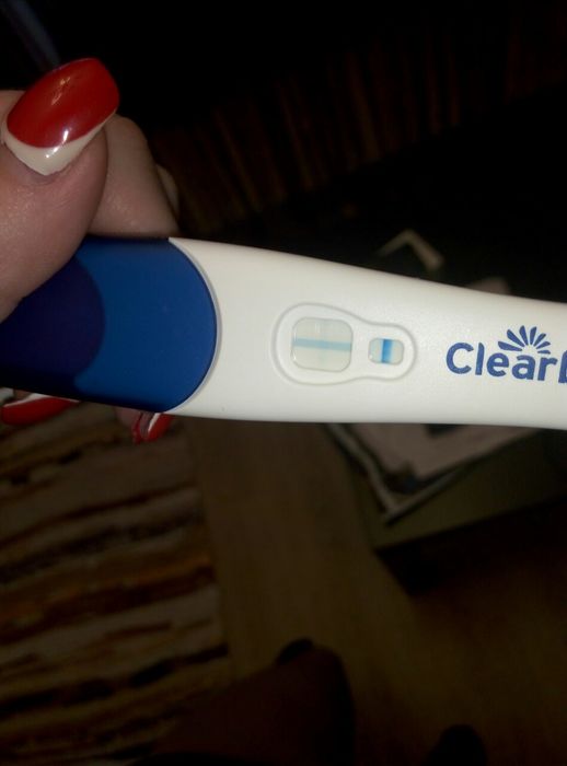 Слабый плюсик на тесте Clear Blue Plus. Призрак или беременность?