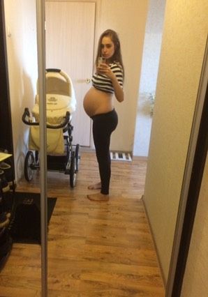 34 недели😻