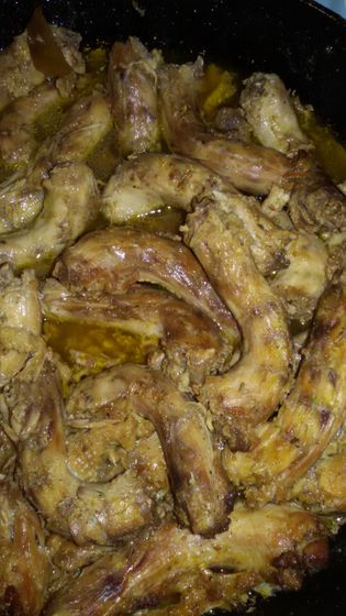 шейка куриная с чесноком ))