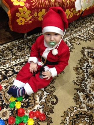 Мой маленький новогодик ???