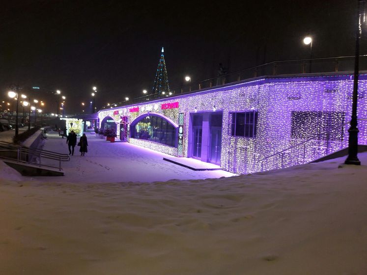 Новости и фото новогодней Москвы