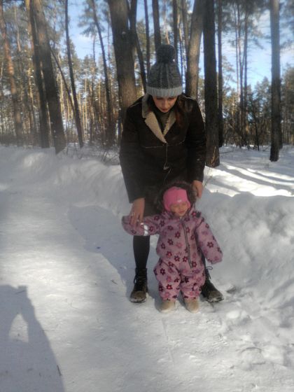 Замечательный солнечный🌞зимний денек⛄❄а в воздухе уже пахнет весной🙌🌱🚸😊