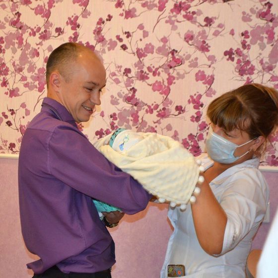 Мои идеальные роды.Нашему Ярику неделька.