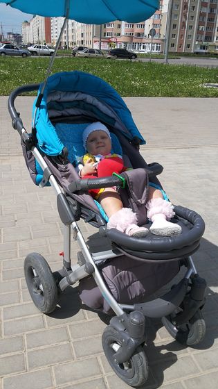 Стаж вождения коляски 15 лет!