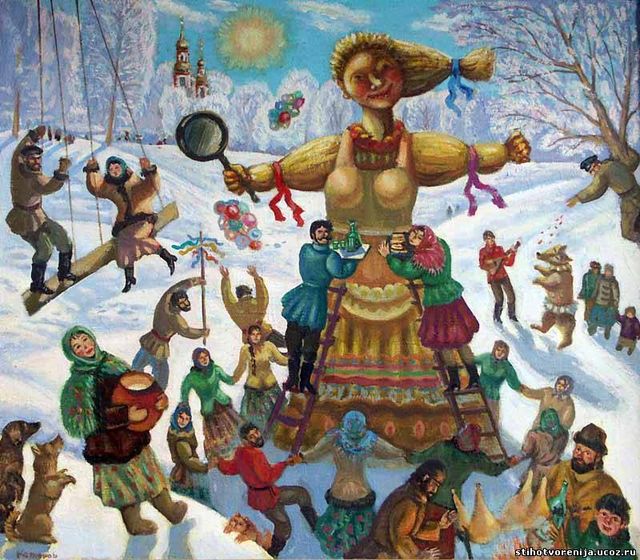 Масленица к нам пришла, масленица широка...