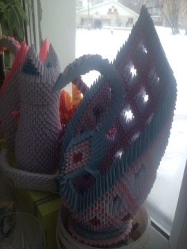 Поделки сына и мои