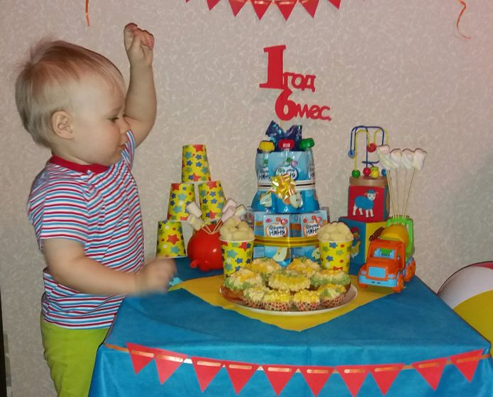 Наши 1 год 6 месяцев🍰