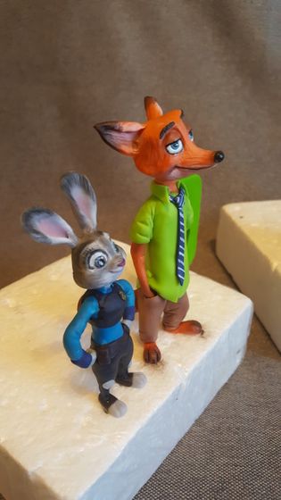 Фигурки из Зверополиса