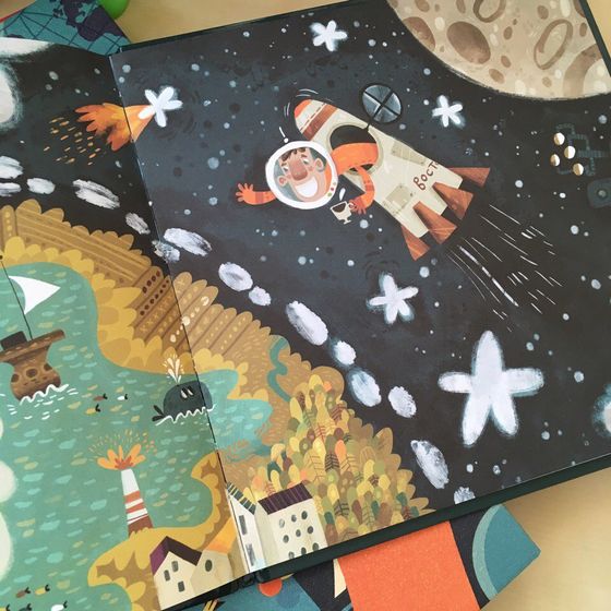 Детские книги. Красиво о космосе