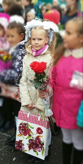 Первый зуб. Первое сентября. Просто мы.