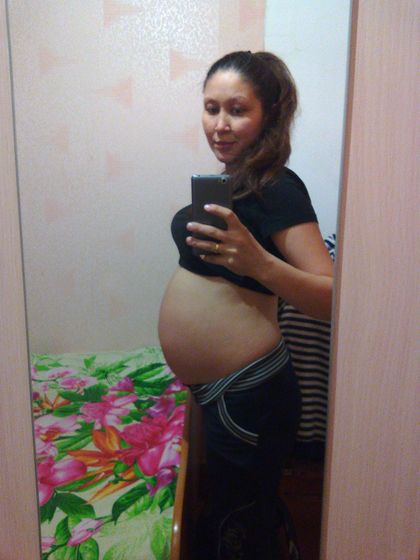 Нам сегодня ровно 34 недели