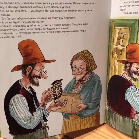 Книжки. Про Финдуса и Петсона