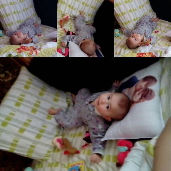 Моей манюньке 9 месяцев👪❗❗❗