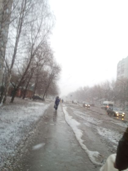Ульяновск заваливает снегом!!!