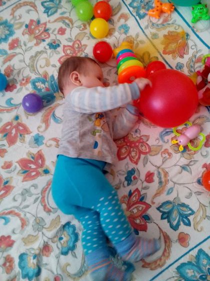 Сегодня моему зайчику пол