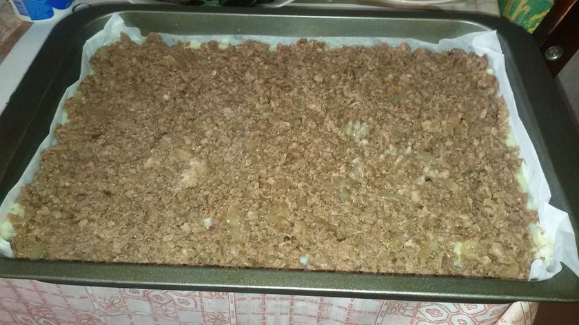 запеканочка мясная с овощами)