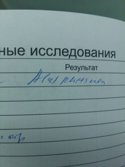 Группа крови.