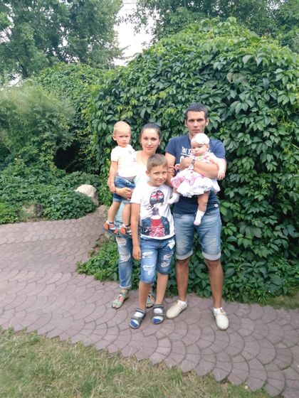 Моя доченька) Вот и покрестили мою радость