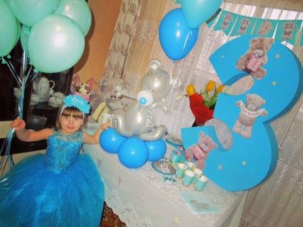 3 годика нашей принцессе👑😍