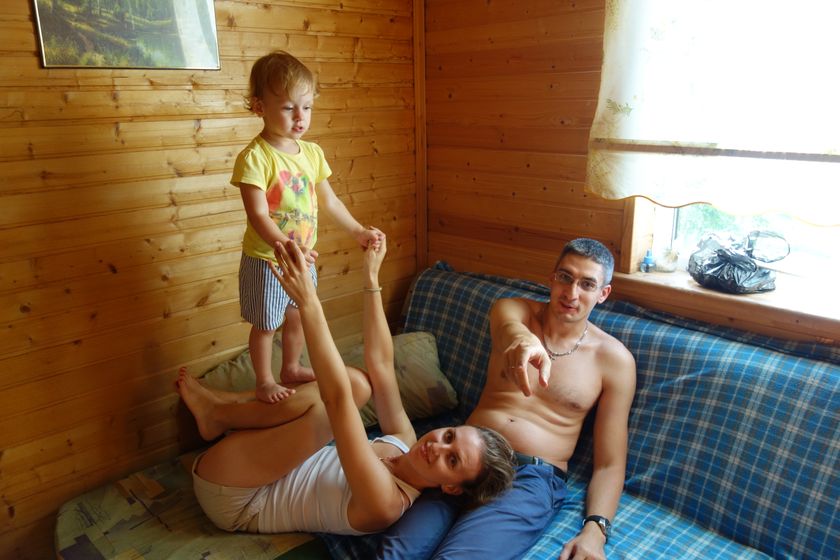 Выходные у Волги