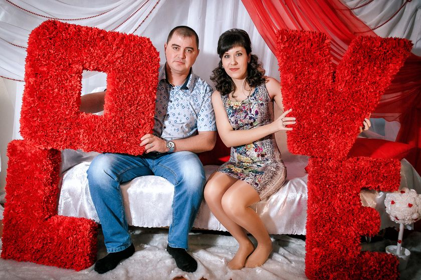 Фотосессия к дню Валентина