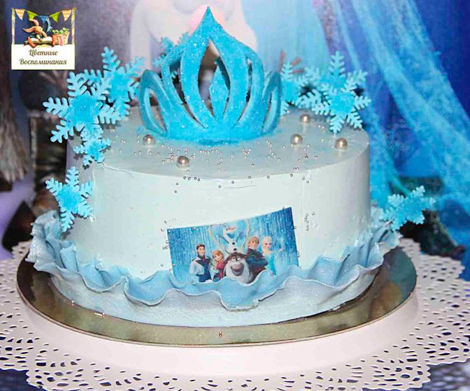 Холодное Сердце,Анечке 8 лет!