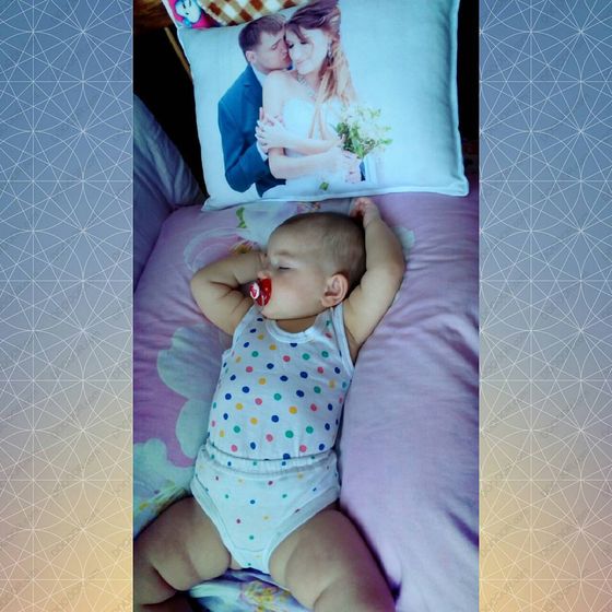 Моей манюньке 9 месяцев👪❗❗❗