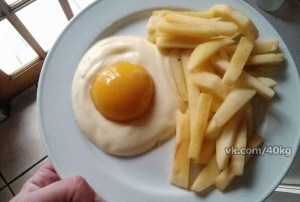 Интересный полдник для ребенка))