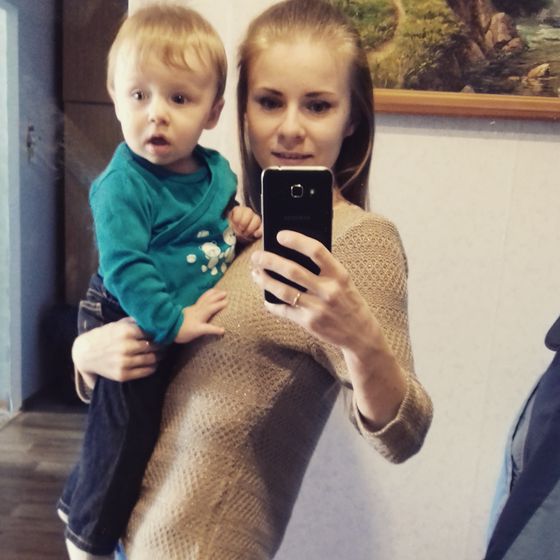 Вот такие я и сын😊