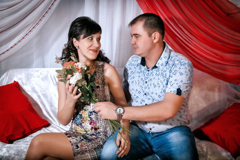Фотосессия к дню Валентина