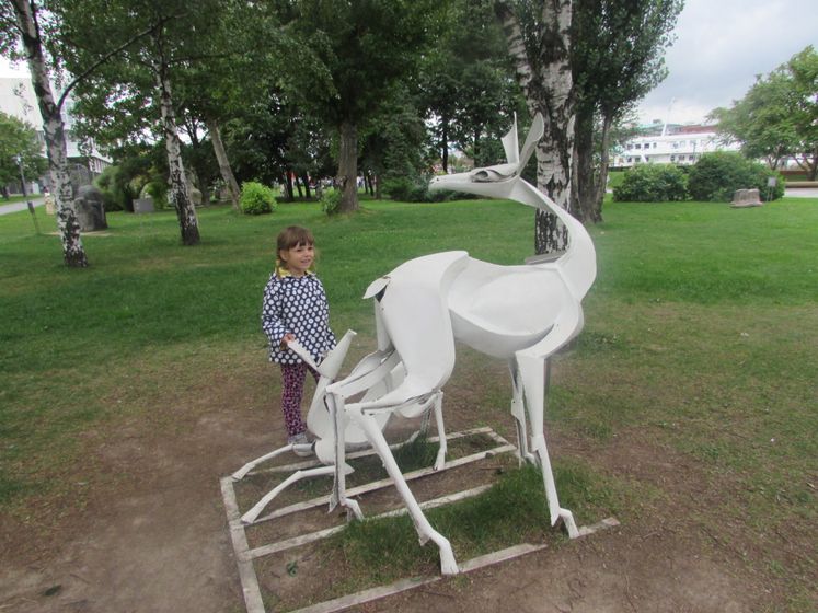 Воскресная прогулка. Парк Музеон