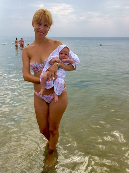 А мы на море)))