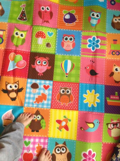 Детский развивающий коврик Mambobaby Совята